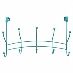 Coupon 🥰 Home Basics Shelby 5 Hook Over the Door Hanging Rack, Turquoise 🌟 -Home Basics Sales 005c8898ac654fe89d9967167ceebff6 07f1a8da 597e 4d09 a5e9 b384f727585e 1080x