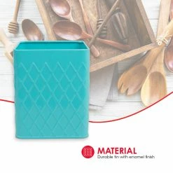 Brand new ❤️ Home Basics Tin Utensil Holder, Turquoise 🌟 -Home Basics Sales 012033b143834cf48b7a7648067dd36c fa3347a6 b7f1 4307 995f 7d43e9cdc079 1080x