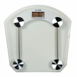Deals ๐ Home Basics Glass Bathroom Scale ๐