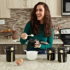 Top 10 👍 Home Basics 4 Piece Ceramic Canister Set with Wooden Spoons, Black 😉 -Home Basics Sales 05305266a0f144a480562ef9a964c4a2 e071c03c 0eed 4e77 8649 65ba032ae0de 1080x