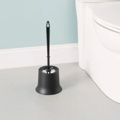 New 🌟 Home Basics Plastic Toilet Brush with Compact Holder, Black ✔️ -Home Basics Sales 0634922ffae04763aa49486de200308c 921b2d00 4aed 42a7 a7d2 3a7de92c9f27 1080x