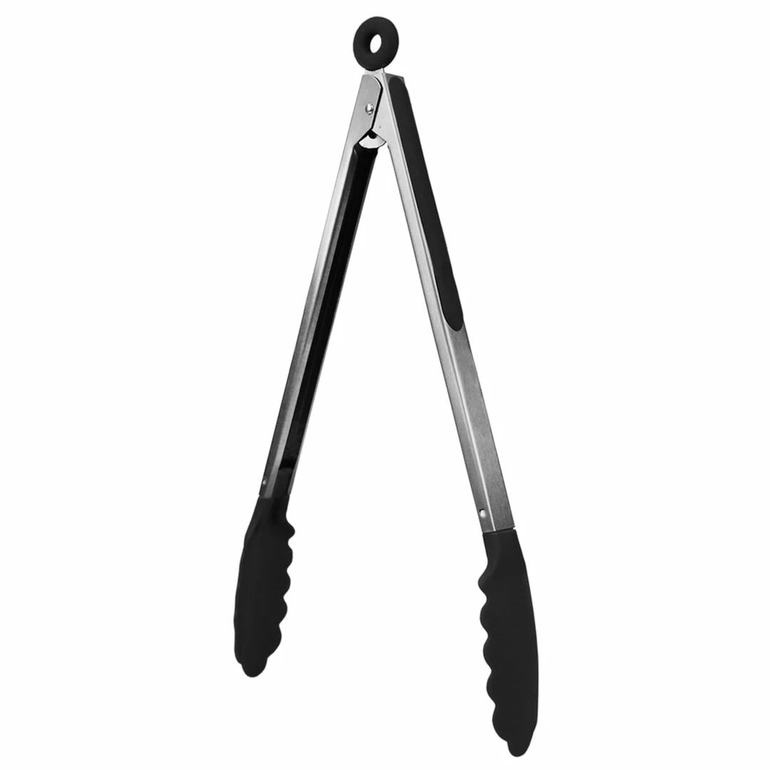 Top 10 ๐ Home Basics Stainless Steel Silicone Kitchen Tongs, Black ๐ 7 Top 10 ๐ Home Basics Stainless Steel Silicone Kitchen Tongs, Black ๐ - Image 5