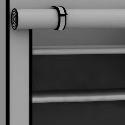 Deals 🌟 Home Basics 5 Tier Quick Set Up Portable Free-Standing Multi-Purpose Organizer with Non-Woven Fabric Shelves and Roll-Down Cover, Grey 🎉 -Home Basics Sales 0a783e5f0fd247e596850a4292d212f5 1080x