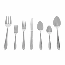 Outlet 🔥 Home Basics 22 Piece Stainless Steel Flatware Entertaining Set with Cutlery Tray, Silver 😀 -Home Basics Sales 0b9414745090428d9bd34850cf189bce 1080x