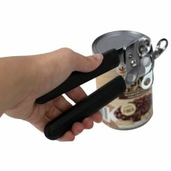 Best Sale ⌛ Home Basics Stainless Steel Manual Handheld Can Opener with Long Smooth Grip Rubber Handles, Black ✨ -Home Basics Sales 0f15c1b968884f3ba785b0c384924981 1080x