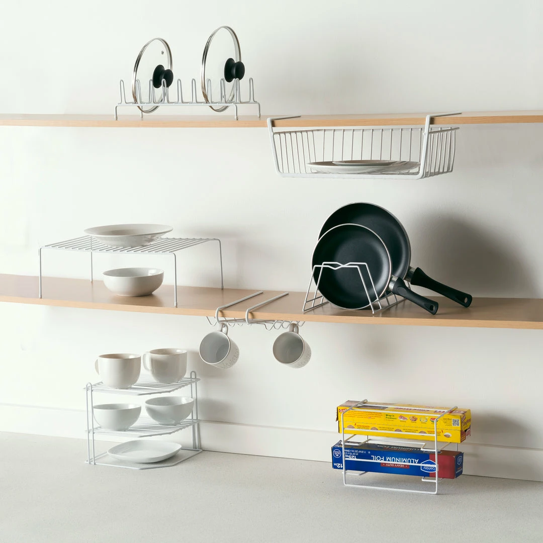 Wholesale ๐ฅ Home Basics Under-the-Shelf Mug Rack ๐ฏ 5 Wholesale ๐ฅ Home Basics Under-the-Shelf Mug Rack ๐ฏ - Image 3