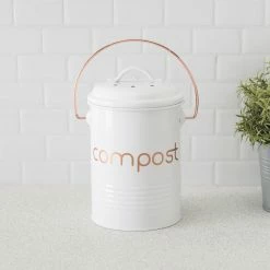 Brand new ❤️ Home Basics Grove Compact Countertop Compost Bin, White ⌛ 11 Brand new ❤️ Home Basics Grove Compact Countertop Compost Bin, White ⌛ -Home Basics Sales 13103ef34c0c42de85f5e1540e9a847e 1b9efcb7 30e3 4622 8c04 044155149966 1080x