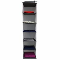 Wholesale 🥰 Home Basics Herringbone 6 Shelf Non-woven Hanging Closet Organizer, Grey 🔥 -Home Basics Sales 136ffeacacdb4bde9ea8540915e19051 1080x