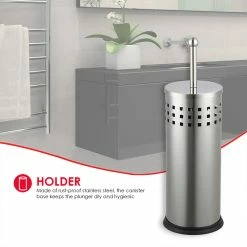 Best Sale 🌟 Home Basics Brushed Stainless Steel Toilet Plunger 👍 -Home Basics Sales 1374beeb13b341598ff65fab105250c1 bf0dd430 74d7 4622 baaa a0238228b659 1080x