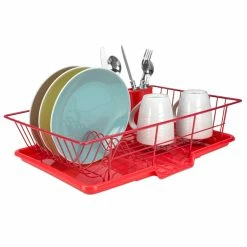 Hot Sale โ๏ธ Home Basics 3 Piece Rust-Resistant Vinyl Dish Drainer with Self-Draining Drip Tray, Red ๐ 10 Hot Sale โ๏ธ Home Basics 3 Piece Rust-Resistant Vinyl Dish Drainer with Self-Draining Drip Tray, Red ๐ -Home Basics Sales 1470457b0dfc4a3893a5e0d5ed109fcc fccd19e3 403a 441a 96fd abe495418baa 1080x