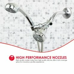 Brand new 💯 Home Basics Shower Head Massager 🥰 -Home Basics Sales 14a3220928034542aefc5541f75e4de1 ad67173e eca1 4dc8 aad4 2f05e78773c2 1080x