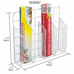 Best deal 😀 Home Basics Vinyl 🧥 Coated Steel Wrap Organizer, White 🎉 -Home Basics Sales 15b3ff5f73fb4180a6c446ef4d107da0 0075b794 a4e7 4495 9455 dc18f141e5f2 1080x