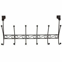 Flash Sale 🥰 Home Basics Steel Over the Door 6 Hook Hanging Rack, Bronze 🔔 -Home Basics Sales 15e352cd664a4bb7983bede706a6351f 6a9ccb89 303a 4a65 b588 edb696e71ffd 1080x