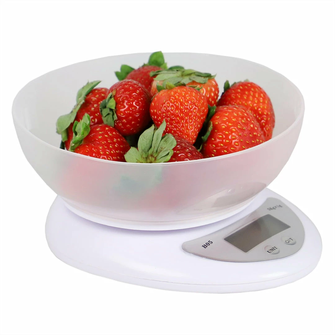 Wholesale ๐ Home Basics Digital Food Scale with Plastic Bowl, White ๐ 3 Wholesale ๐ Home Basics Digital Food Scale with Plastic Bowl, White ๐