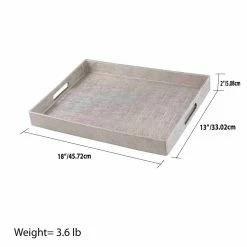 Outlet π Home Basics Metallic Weave Serving Tray with Cut-Out Handles, Silver π 7 Outlet π Home Basics Metallic Weave Serving Tray with Cut-Out Handles, Silver π -Home Basics Sales 188bf530478b4eba89dbba1b4055e7c3 1080x