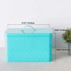 New ๐ Home Basics Tin Bread Box, Turquoise ๐ 10 New ๐ Home Basics Tin Bread Box, Turquoise ๐ -Home Basics Sales 18ac81891f574dd0b0229f5560c941b6 c8cdea2c 8863 4d79 8df7 b7244734a83b 1080x