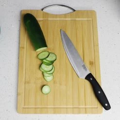 Best Sale ๐ Home Basics 12" x 16" Bamboo Cutting Board with Juice Groove and Stainless Steel Handle ๐ฅ 10 Best Sale ๐ Home Basics 12" x 16" Bamboo Cutting Board with Juice Groove and Stainless Steel Handle ๐ฅ -Home Basics Sales 1973ea908d9b42388d812117c108ee93 1080x