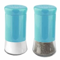 Flash Sale ๐ Home Basics Essence Collection 2 Piece Salt and Pepper Set, Turquoise ๐