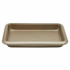 Outlet ✨ Home Basics Aurelia Non-Stick 14.5” x 10.6” x 1.75” Carbon Steel Roaster Pan, Gold 🔥 -Home Basics Sales 1a335f53bf794731ac6c728cee716dbe 1080x