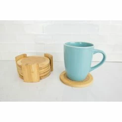 Best reviews of 🛒 Home Basics 4.5" Bamboo Coaster Set, (Pack of 6) with Holder, Natural 😀 -Home Basics Sales 1bb595b232e14408ad26426eb00aaf88 1080x