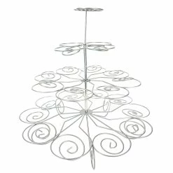 Coupon 🧨 Home Basics Multi-Layered 23 Slot Steel Cupcake Holder with Sturdy Swirled Branches, Silver ⭐ -Home Basics Sales 1be60a5d7fa14d35b1f714bcf0047972 1080x