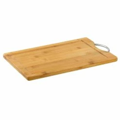 Budget 🥰 Home Basics 10" x 15" Bamboo Cutting Board with Juice Groove and Stainless Steel Handle 😉 -Home Basics Sales 1c169296a53945efb97c101e10c55b14 1080x