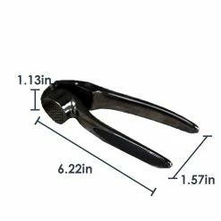 Hot Sale 🧨 Home Basics Nova Collection Zinc Garlic Press, Black Onyx 🌟 -Home Basics Sales 1cf39e82f81b4af88fc61197b77ddddd 1080x