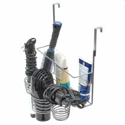 Buy 🔔 Home Basics 4 Compartment Over the Cabinet Hair Care and Styling Tool Multi-Purpose Bath Accessory Rust-Resistant Steel Storage Organizer, Chrome 🥰 -Home Basics Sales 1da8e084860a4e92b26635cf69c0c09b 1080x