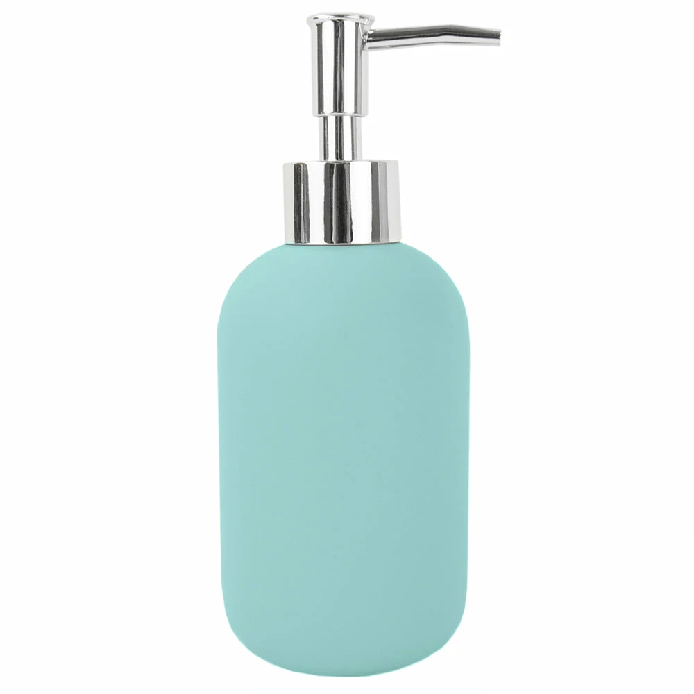 Promo ๐ Home Basics Home Basic 4 Piece Rubberized Ceramic Bath Accessory Set, Blue ๐ 4 Promo ๐ Home Basics Home Basic 4 Piece Rubberized Ceramic Bath Accessory Set, Blue ๐ - Image 2