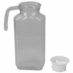 Cheapest 💯 Home Basics Embellished Glass 1.8 Lt Decorative Beverage Pitcher with No-Mess Pouring Spout and Solid Grip Handle, Clear 🤩 -Home Basics Sales 1e09370e19b94b6ebcc70fff1793de5e 1080x
