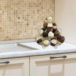 Coupon 🧨 Home Basics Multi-Layered 23 Slot Steel Cupcake Holder with Sturdy Swirled Branches, Silver ⭐ -Home Basics Sales 1e1e288f3f8b467fb3c4a96de5f92da8 ee0d590c f565 4748 895a 8adde20600e1 1080x