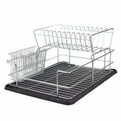 New 🌟 Home Basics Deluxe 2 Tier Dish Rack, Black 😉 -Home Basics Sales 1f5aa49f3aaf4171bf7ca47548914f05 5d962af0 8bd1 4f89 a761 172ffbe2d1e5 1080x