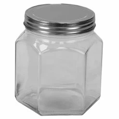 Cheap ⌛ Home Basics 26 oz. Small Hexagon Glass Canister, Clear 🧨 -Home Basics Sales 2159ad1e90f342c3a81441cbf0f8839f 28f9cb76 c173 4eef 9208 5397eec8c55f 1080x