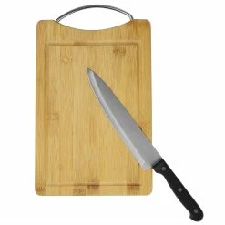 Top 10 😍 Home Basics 8" x 12" Bamboo Cutting Board with Juice Groove and Stainless Steel Handle ⭐ -Home Basics Sales 217630dedc34491fa6e4111daf89ecab 97096daf a590 47db b944 4c5eab9f1497 1080x