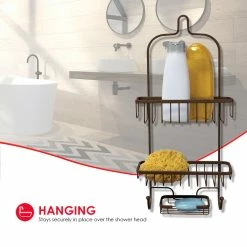 Flash Sale 😀 Home Basics Heavyweight Shower Caddy, Bronze 🎉 -Home Basics Sales 21fada4330a7497299fb3e9e51b9976d ec4acdee 0858 483f a3fb e73f9cb66259 1080x