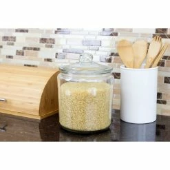 Hot Sale ๐ Home Basics Renaissance Collection Large 4 Lt Glass Jar with Easy Grab Knob Handles, Clear ๐ 10 Hot Sale ๐ Home Basics Renaissance Collection Large 4 Lt Glass Jar with Easy Grab Knob Handles, Clear ๐ -Home Basics Sales 23c994282fa7416497df82860a532d44 1080x