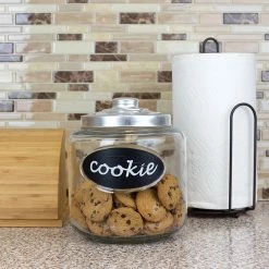Brand new 😉 Home Basics Glass Cookie Jar with Metal Top 🛒 -Home Basics Sales 240366f544f14d9ca1122efd0daebb1c 9f819314 bc2b 4073 b991 b5e671058c85 1080x