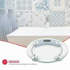 Best Pirce ✨ Home Basics Round Glass Bathroom Scale 🎉 -Home Basics Sales 274d5a58802445e6a7df8be0a058419d c98dab93 b038 4436 b270 daf1d0083623 1080x