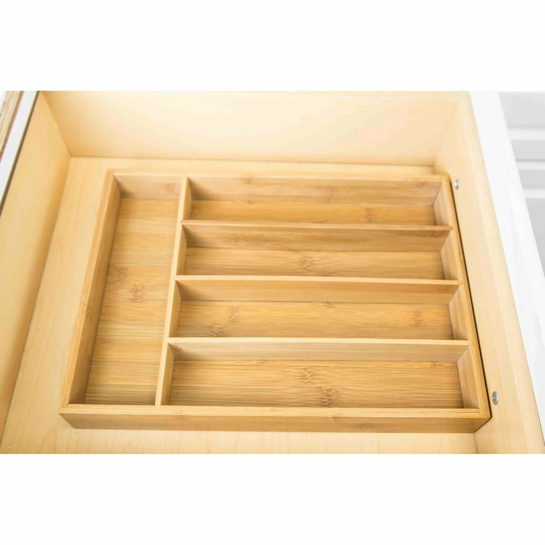 Cheap ๐ฏ Home Basics Bamboo Cutlery Tray ๐ฅ 4 Cheap ๐ฏ Home Basics Bamboo Cutlery Tray ๐ฅ - Image 2