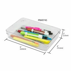 Deals 🛒 Home Basics 6" x 9" x 2" Plastic Drawer Organizer with Rubber Liner 🔔 -Home Basics Sales 2797ec7f5d4d464d8af8f471b410b8b7 1080x