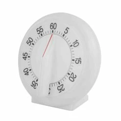Brand new 🎉 Home Basics 60 Minute Mechanical Kitchen Timer, White 🌟