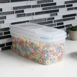 Deals 😍 Home Basics Small Plastic Cereal Dispenser with Pour Spout, Clear 🤩 -Home Basics Sales 2888e83625d64d1fb14da752cf82cffe 1080x