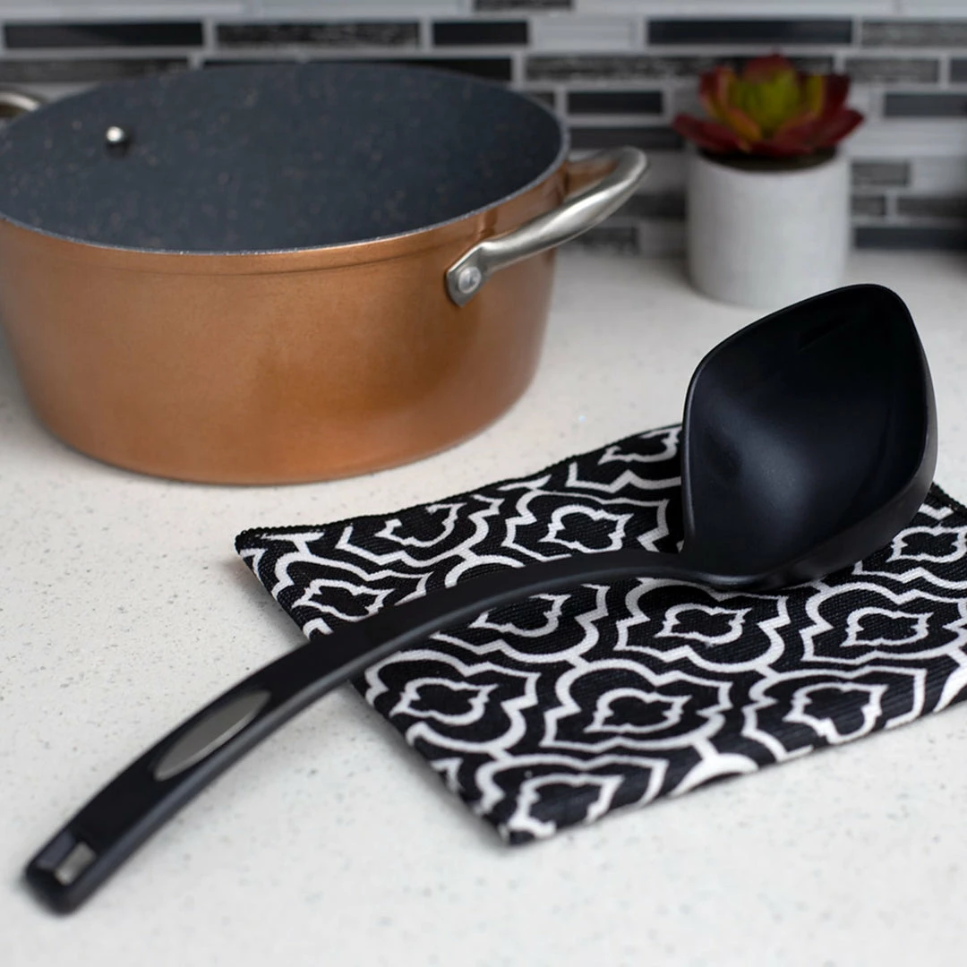 Best Pirce โจ Home Basics Nylon Non-Stick Ladle, Black ๐งจ 4 Best Pirce โจ Home Basics Nylon Non-Stick Ladle, Black ๐งจ - Image 2
