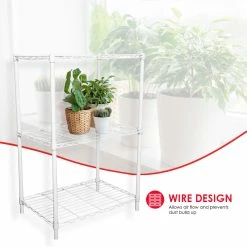 Promo ⭐ Home Basics 3 Tier Steel Wire Shelf, White 👍 -Home Basics Sales 2c7a83ac09584f0793a7d71815e084b3 4ea9b918 7a4b 411b a085 6c2a9b69de1e 1080x