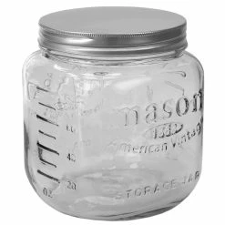 Flash Sale 😍 Home Basics 90 oz. Medium Mason Glass Canister, Clear 🌟 -Home Basics Sales 2d7010f9f0b7425aacc5349f4b80a486 2a2a67b0 2137 449b ac81 00e1748f8af3 1080x