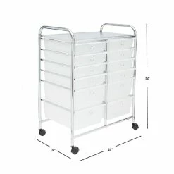 Hot Sale 🥰 Home Basics 12-Drawer Storage Cart, White 🧨 -Home Basics Sales 2eaa739cbb1a4b7982a50619595006d2 fa131029 4a86 4d2f 881a f92c67065885 1080x