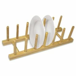 Best deal โญ Home Basics Bamboo Dish Rack ๐