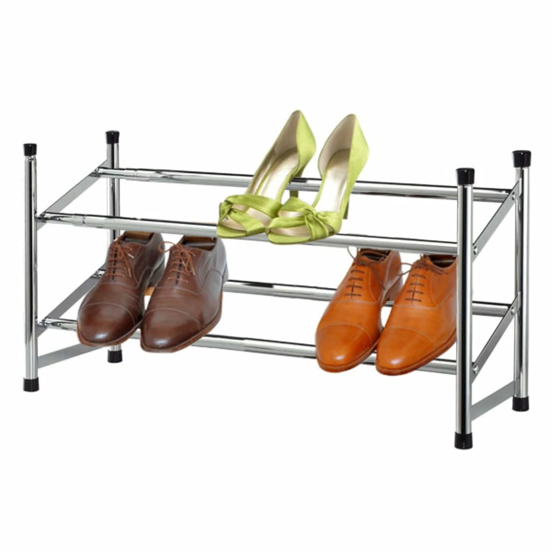 Best Pirce ๐ Home Basics 2-Tier Chrome Expandable ๐ Shoe Rack ๐ 3 Best Pirce ๐ Home Basics 2-Tier Chrome Expandable ๐ Shoe Rack ๐