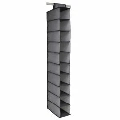 Outlet 🎁 Home Basics Homes Basics Herringbone 10 Shelf Non-woven Hanging Closet Organizer, Grey ✨ -Home Basics Sales 313a298b5be84652bfc16301375a4120 1080x