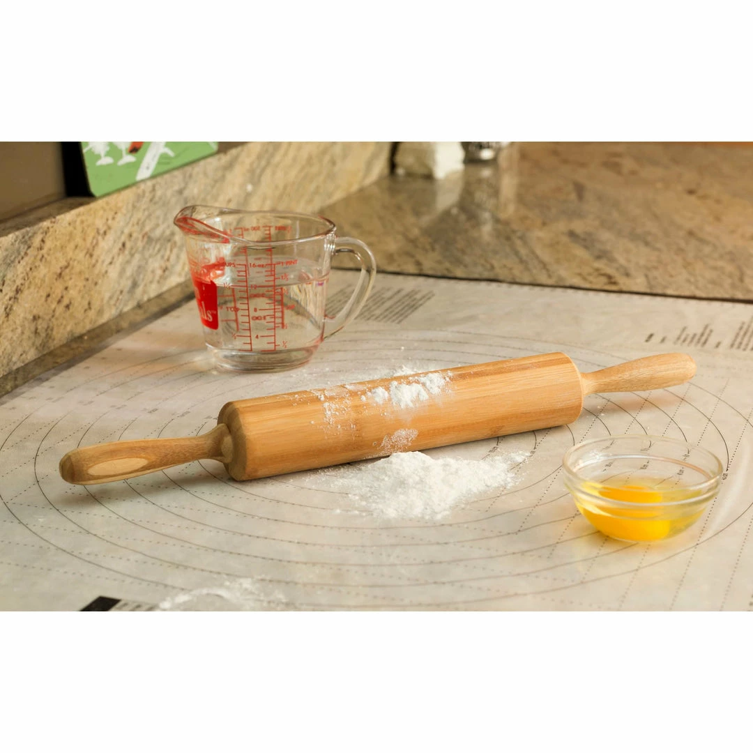 Discount ⭐ Home Basics Bamboo Rolling Pin 🥰 5 Discount ⭐ Home Basics Bamboo Rolling Pin 🥰 - Image 3